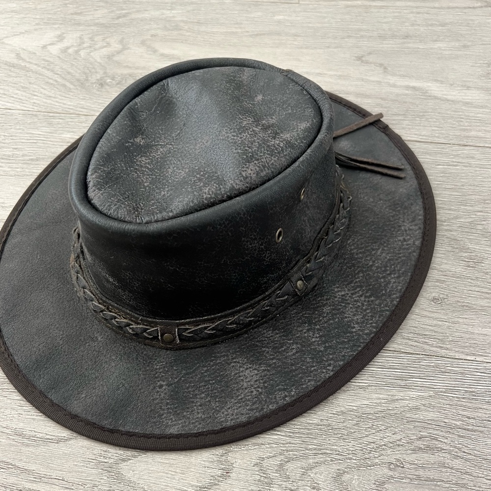 Conner Kangaroo Crossing Buffalo Hide Hat - image 2